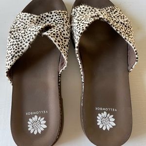 Womens yellowbox sandals